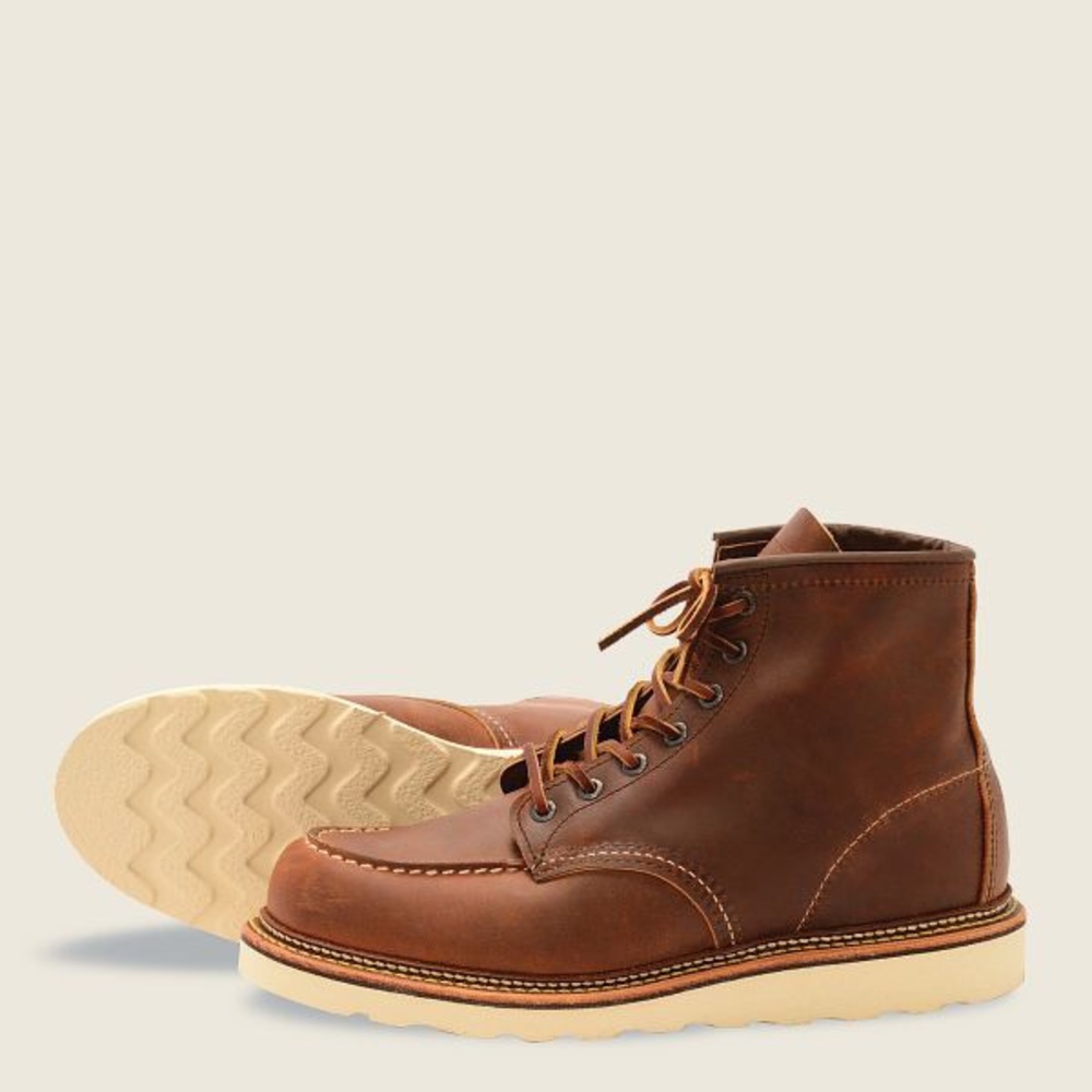 Red Wing 6” Classic Moc Boots | Copper